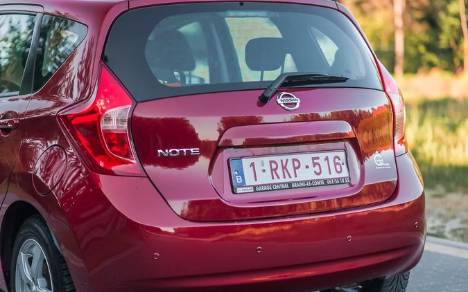 Nissan Note cena 36999 przebieg: 110987, rok produkcji 2016 z Rejowiec Fabryczny małe 781